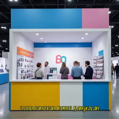 Stand Pameran Indoor Bangkalan